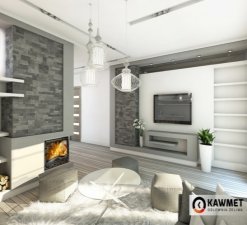Камінна топка KAWMET W3 PB (16.7 kW). Фото 8