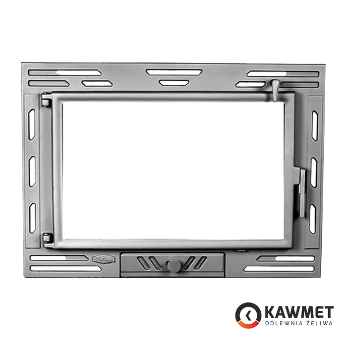 Двері для каміна KAWMET W9 490x680. Фото 2