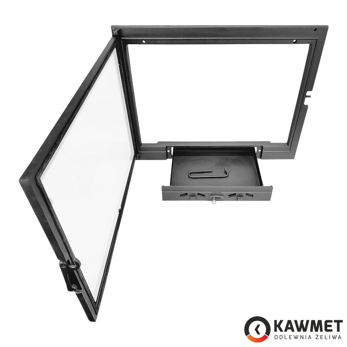 Двері для каміна KAWMET W11 530x680. Фото 5