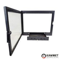 Двері для каміна KAWMET W11 530x680. Фото 2