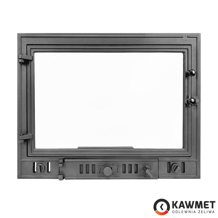 Двері для каміна KAWMET W4 540x700. Фото 2