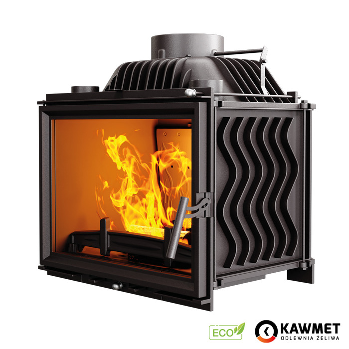 Каминная топка KAWMET W17 (12.3 kW) EСO. Фото 2