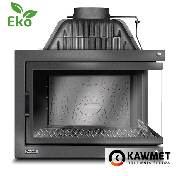 Каминная топка KAWMET W17 с правым боковым стеклом  (16.1 kW) EСO. Фото 5