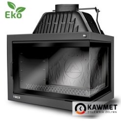 Каминная топка KAWMET W17 Dekor правая боковая  (16.1 kW) EСO. Фото 3