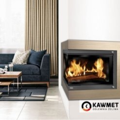 Каминная топка KAWMET W17 Dekor правая боковая  (16.1 kW) EСO. Фото 5