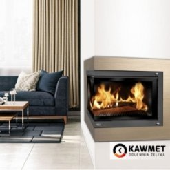 Каминная топка KAWMET W17 Dekor левая боковая  (16.1 kW) EСO. Фото 6