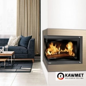 Камінна топка KAWMET W17 Dekor ліве бокове скло (16.1 kW) EСO. Фото 6