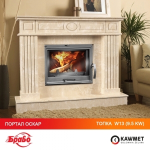 Каминная топка KAWMET W13 (9.5 kW). Фото 19