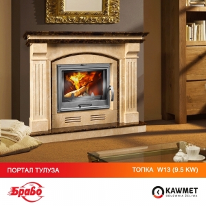 Каминная топка KAWMET W13 (9.5 kW). Фото 26