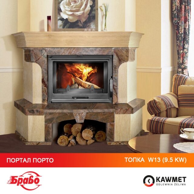 Камінна топка KAWMET W13 (9.5 kW). Фото 23
