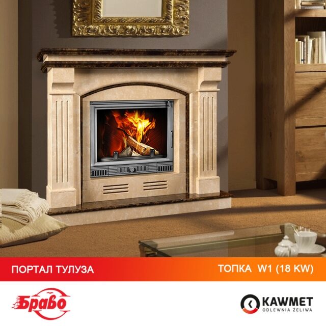 Каминная топка KAWMET W1 Herb  (18 kW). Фото 20