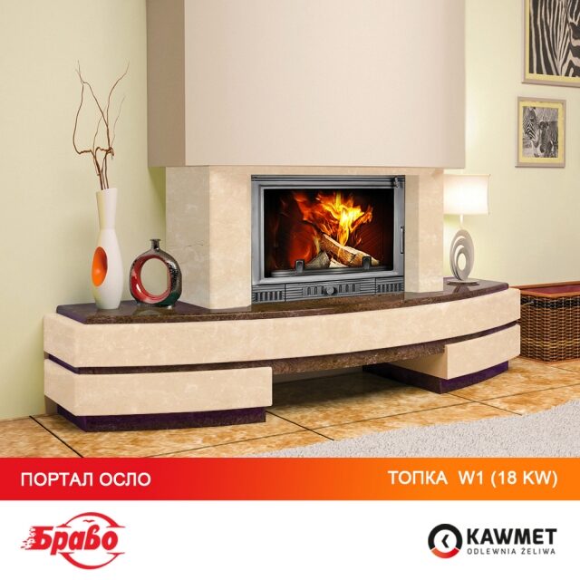 Камінна топка KAWMET W1 Herb (18 kW). Фото 17