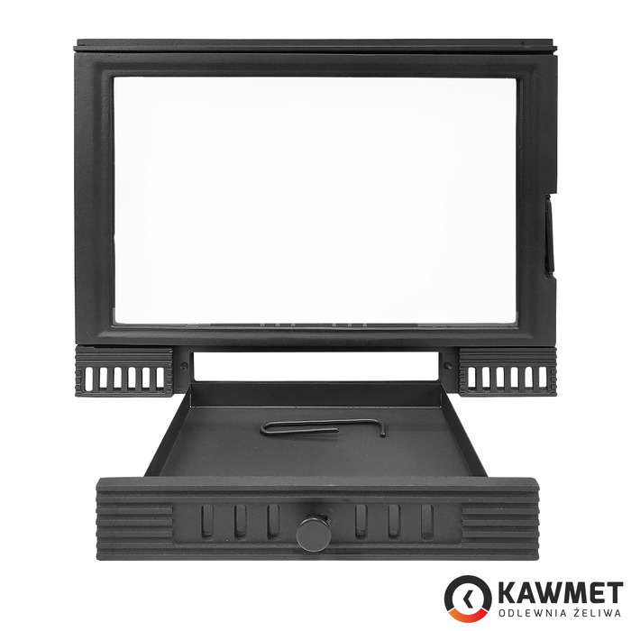 Двері для каміна Kawmet W2 530x680. Фото 2