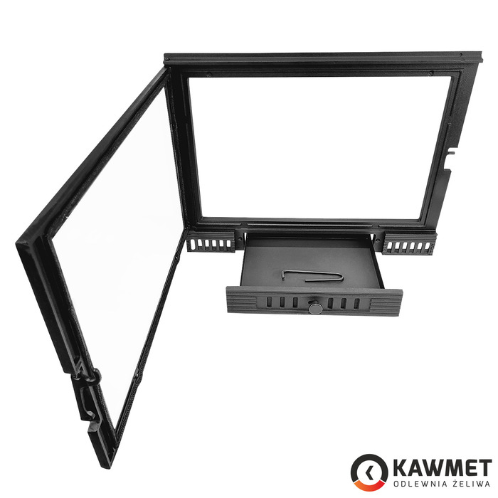 Двері для каміна Kawmet W2 530x680. Фото 5