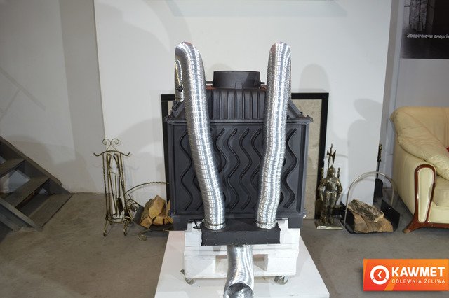 Долот (адаптер) сталевий для подачі повітря зовні KAWMET до моделі W17 16,1 kW/12,3 kW EKO. Фото 6