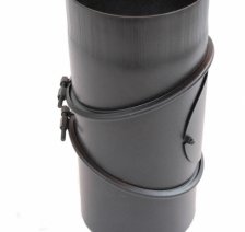 Димохідне коліно Вент Устрій 90° універсальне регульоване (2 мм) Ø180. Фото 2