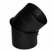 Димохідне коліно Вент Устрій 45° універсальне регульоване (2 мм) Ø200