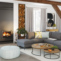 Камінна топка KAWMET W17 Panorama (16.1 kW) EСO. Фото 9