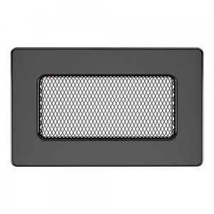 Вентиляційна решітка для каміна SAVEN 11х17 графітова