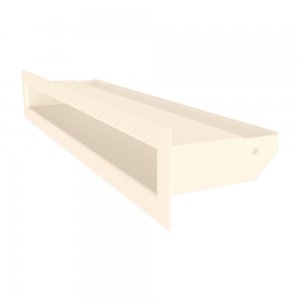 Вентиляційна решітка для каміна SAVEN Loft 60х400 кремова. Фото 2