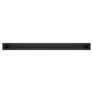 Вентиляційна решітка для каміна SAVEN Loft 60х800 чорна