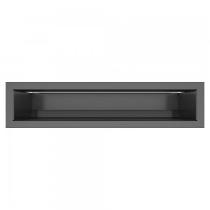 Вентиляційна решітка для каміна SAVEN Loft 90х400 чорна