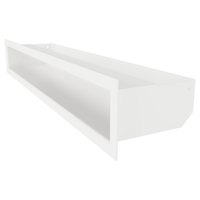 Вентиляційна решітка для каміна SAVEN Loft 90х600 біла. Фото 2