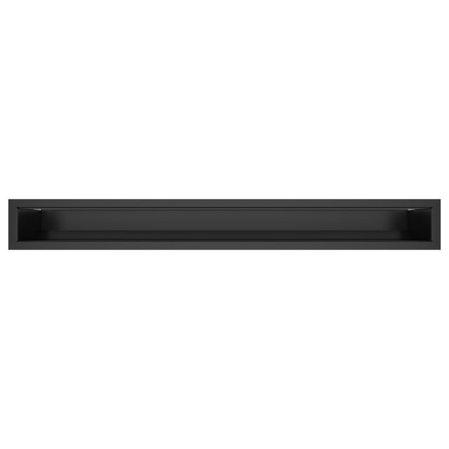 Вентиляционная решетка для камина SAVEN Loft 90х800 чорная