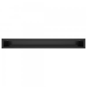 Вентиляційна решітка для каміна SAVEN Loft 90х800 чорна