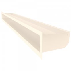 Вентиляционная решетка для камина SAVEN Loft 90х1000 кремовая. Фото 2