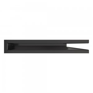 Вентиляційна решітка для каміна 60х600х400 SAVEN Loft Angle кутова права графітова. Фото 3