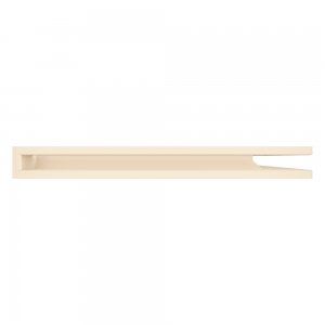 Вентиляційна решітка для каміна 60х800х600 SAVEN Loft Angle кутова права кремова. Фото 3