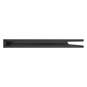 Вентиляційна решітка для каміна 60х800х600 SAVEN Loft Angle кутова права графітова. Фото 3