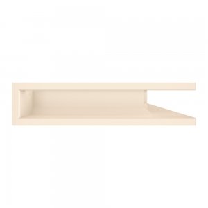 Вентиляційна решітка для каміна 90х600х400 SAVEN Loft Angle 9кутова права кремова. Фото 3