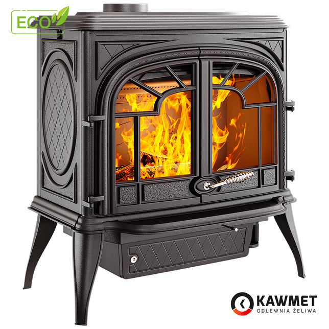 Чугунная печь KAWMET Premium ZEUS S9 ECO. Фото 2