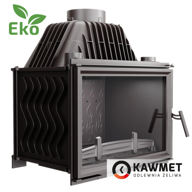 Камін Порто з топкою на дровах KAWMET W17 (16.1 kW) ECO. Фото 7