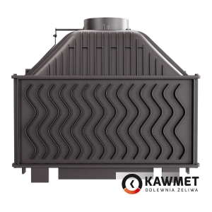 Каминокомплект: Каминная топка KAWMET W16 (13.5 kW) ECO с мраморным порталом Мадрид Браво   . Фото 9