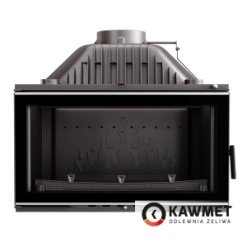 Каминокомплект: Каминная топка KAWMET W16 (13.5 kW) ECO с мраморным порталом Мадрид Браво   . Фото 10