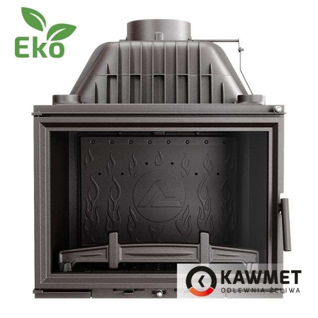 Комплект: Топка KAWMET W17 (16.1 kW) ECO з порталом Мадрид (Браво) з натурального мармуру Botticino. Фото 5