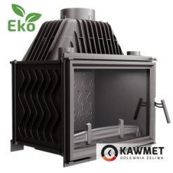 Каминокомплект: Чугунная топка KAWMET W17 (16.1 kW) ECO  с мраморным порталом Оскар (Браво). Фото 8