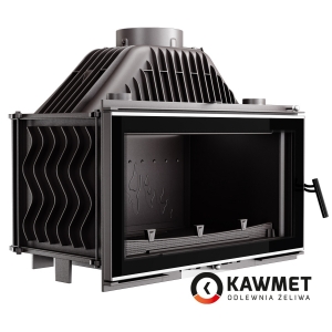 Комплект: Топка KAWMET W16 (13.5 kW) ECO порталом Барселона (Браво) из мрамора Botticino. Фото 6