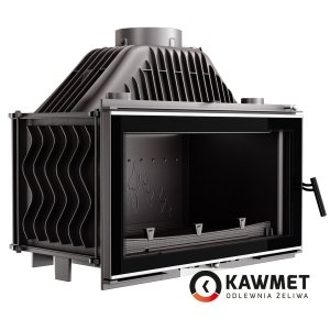 Комплект: Топка KAWMET W16 (13.5 kW) ECO з порталом Барселона (Браво) з мармуру Botticino. Фото 6