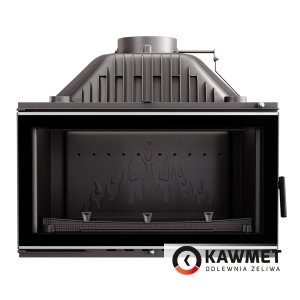 Комплект: Топка KAWMET W16 (13.5 kW) ECO з порталом Барселона (Браво) з мармуру Botticino. Фото 9