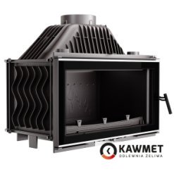 Камінокомплект: Камінна топка KAWMET W16 (13.5 kW) ECO з мармуровим порталом Оскар Браво (Botticino). Фото 5