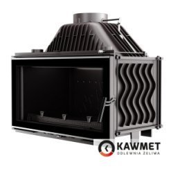 Камінокомплект: Камінна топка KAWMET W16 (13.5 kW) ECO з мармуровим порталом Оскар Браво (Botticino). Фото 6
