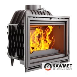 Камінокомплект:  мармуровий портал Оскар (Браво) з топкою на дровах KAWMET Premium HERMES F23. Фото 5