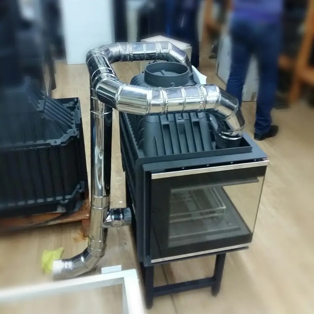 Система підведення повітря для топок KAWMET W15 (13.5 kW) ECO, W16 (13.5 kW) ECO, W16 LB/PB(13.5 kW) ECO