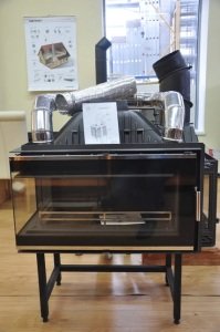 Система підведення повітря для топок KAWMET W15 (13.5 kW) ECO, W16 (13.5 kW) ECO, W16 LB/PB(13.5 kW) ECO. Фото 2