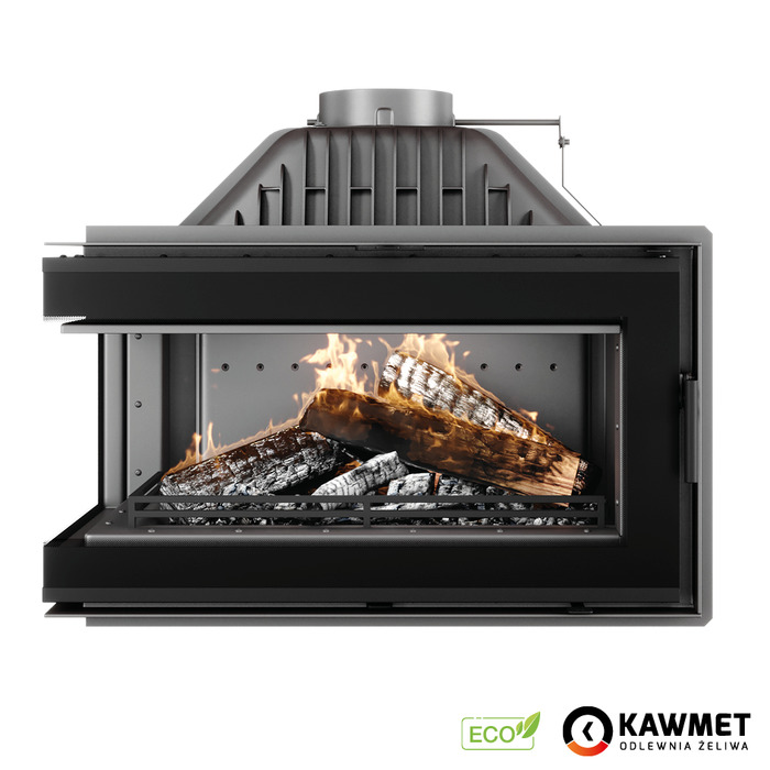 Каминная топка KAWMET W16 LB Black (13.5 kW) ECO. Фото 2