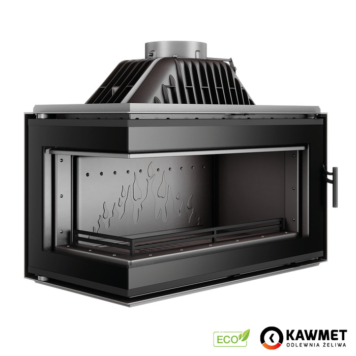 Каминная топка KAWMET W16 LB Black (13.5 kW) ECO. Фото 5